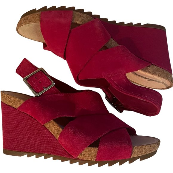 Clarks Shoes - Clarks Womens Flex Sand Wedge Sandal